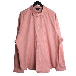 NWT The Men's Bloomingdale's Brick Button Down Stretch Fabric Size XXL